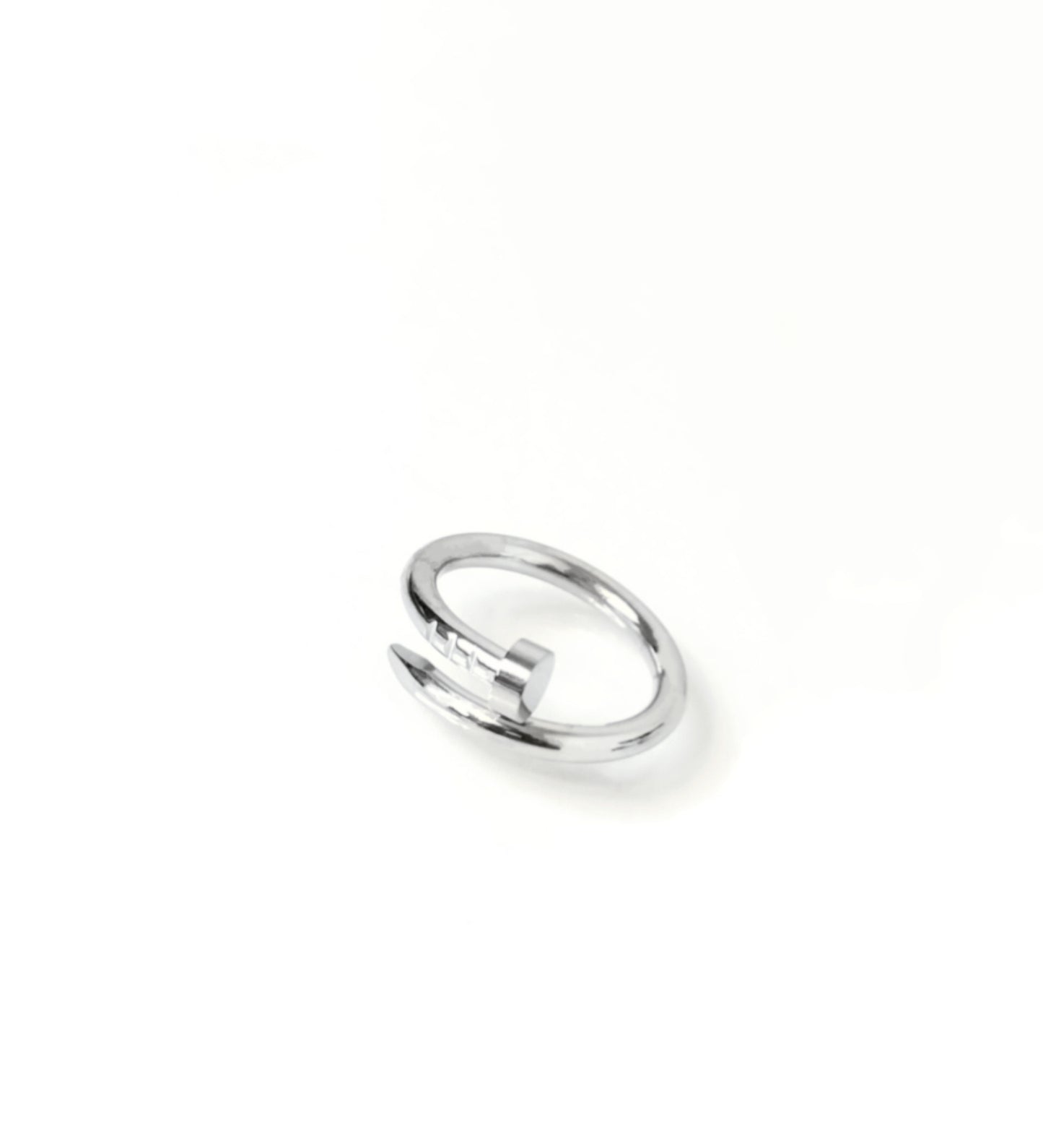 Nail ring Silver