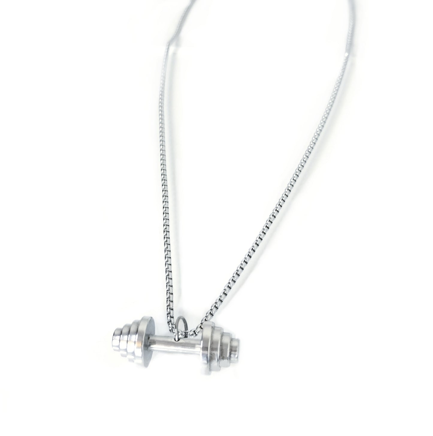 Fitness Necklace Silver