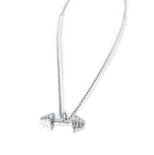 Fitness Necklace Silver