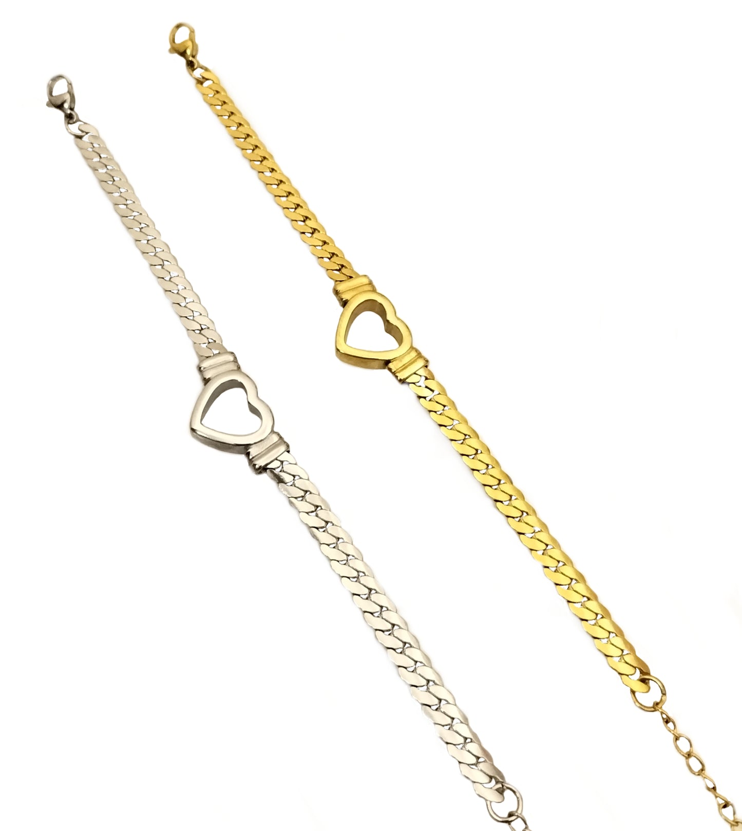 Heart Bracelet Stainless Steel