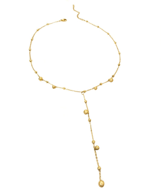 Ball Necklace Gold