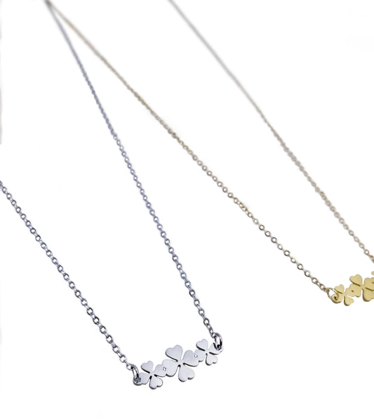 Clovers Necklace Stainless Steel
