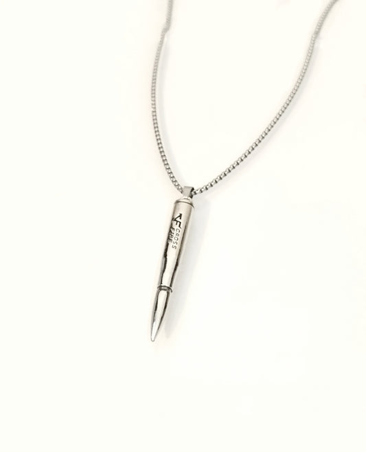 Bullet Necklace Silver