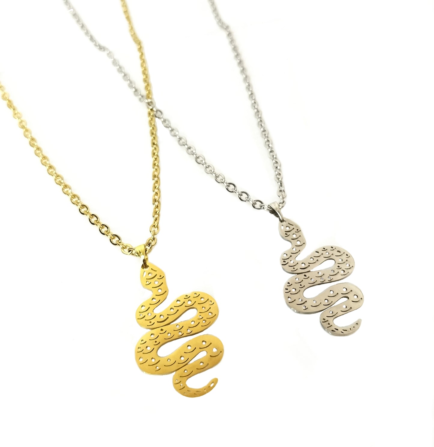 Snake Necklace 316L Stainless Steel